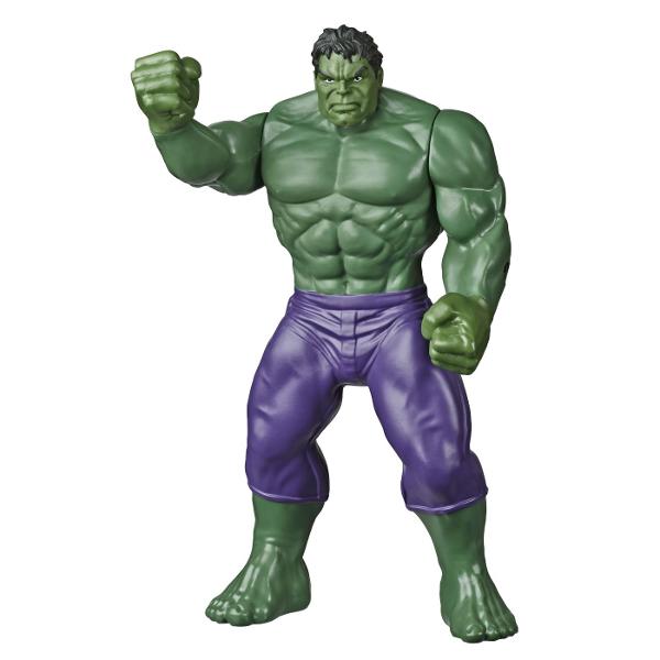 Figurina Marvel Hulk de 24 cm aduce in prim-plan forta impresionanta a celebrului supererou fiind ideala pentru copii si colectionari Realizata din materiale rezistente aceasta figurina reda cu fidelitate detaliile musculaturii si expresia puternica a personajului oferind o experienta autentica de joaca Dimensiunea generoasa permite manevrare usoara si integrarea in diverse scenarii de actiune stimuland imaginatia si creativitatea Designul inspirat din universul Marvel transforma produsul 