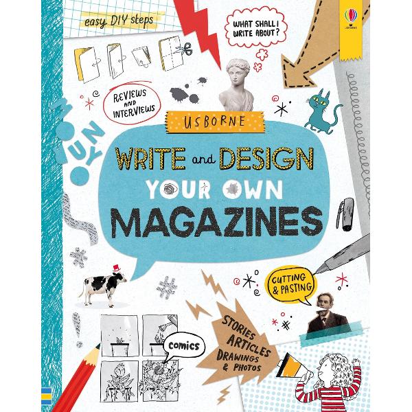 Making magazines is fun and easy - and this marvellous guide offers advice every step of the way Learn how to write 5-star reviews and intriguing articles make giggle-inducing comics and zines showcase your artistic skills and much more Includes links to specially selected websites for inspiration hints and tips