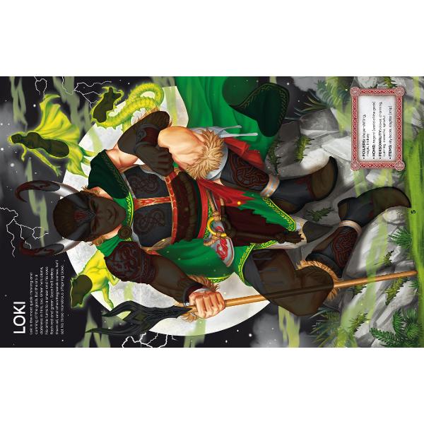 Build 11 of the most fearsome gods giants and monsters of Norse mythology in this epic sticker book - from thundering Thor and slippery Loki to ferocious Fenrir and far-seeing Freyja Find the right stickers to complete all the pictures then read the descriptions to learn more about these legendary heroes and villains