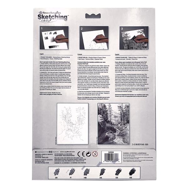 Set pentru realizarea unui desen in creion - Rau de munteTe invitam sa indraznesti sa pasesti in aceasta lume inedita a hobby-ului cu acest set pentru realizarea unui desen in creion - Rau de munte&nbsp;care urmand ghidarea iti va reda un succes Schitarea ajuta la dezvoltarea unor zone diferite ale creieruluiTotodata iti dezvolti capacitatea de a te concentra si de a acorda atentie o abilitate care iti poate fi foarte utila pe tot parcursul vietii si 