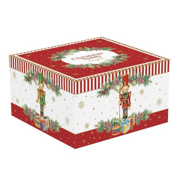 Bucur&259;-te de farmecul s&259;rb&259;torilor de iarn&259; cu cea&537;ca din por&539;elan cu farfurioar&259; Easy Life colec&539;ia Christmas Teddy un set elegant &537;i plin de veselie care aduce magia Cr&259;ciunului &icirc;n fiecare moment de relaxareRealizat&259; din por&539;elan alb cea&537;ca impresioneaz&259; prin designul s&259;u festiv decorat cu trei 