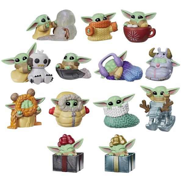 Descopera universul Star Wars intr-o varianta simpatica si surprinzatoare cu figurina Grogu de aproximativ 4 cm Inspirata de indragitul personaj din universul The Mandalorian figurina are un design compact expresiv si usor de colectionat fiind potrivita atat pentru joaca cat si pentru expunere Fiecare figurina il prezinta pe Grogu intr-o ipostaza diferita cu accesorii si elemente decorative variate Modelele pot include pozitii amuzante obiecte tematice si accesorii inspirate din 