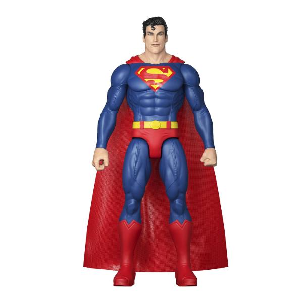 Figurina DC de 30 cm este inspirata de universul supereroilor si este potrivita pentru joaca de actiune si colectie Figurina are un design detaliat cu costum specific personajului si mai multe puncte de articulatie astfel incat poate fi pozitionata in diferite pozitii pentru recrearea scenelor de lupta si a aventurilor preferate Colectia include mai multe personaje DC fiecare disponibil separat Produsul se vinde la bucata iar modelul poate varia in functie de disponibilitate Inaltime 