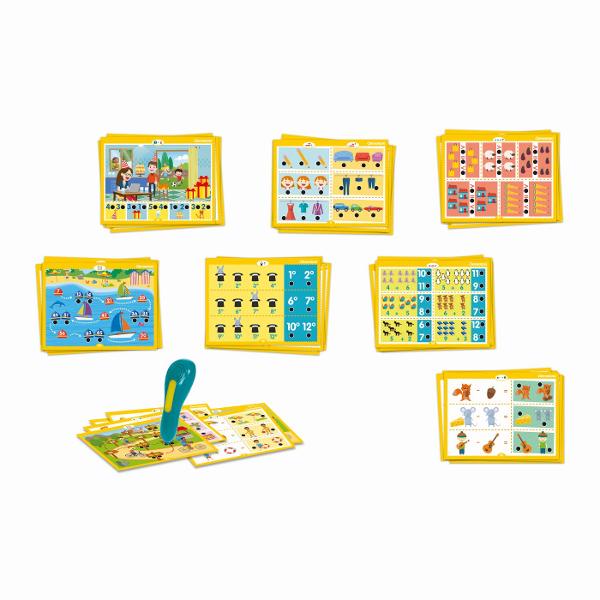 Agerino Enciclopedia Electronica este un joc educativ interactiv conceput pentru copiii cu varsta de la 5 ani in sus care transforma invatarea intr-o activitate distractiva si usor de parcurs Cu ajutorul stiloului electronic copilul poate raspunde la intrebari verifica imediat raspunsurile si descoperi informatii din mai multe domenii importante pentru dezvoltarea sa Setul include peste 500 de intrebari si 60 de activitati educative concepute pentru a-i ajuta pe cei mici sa exerseze si sa 