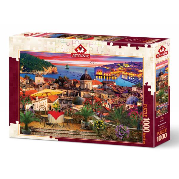 Rezolva si tu acest puzzle 1000 piese Dubrovnik si da-ne un feedbackA incerca sa ne tinem departe de ecrane dispozitive chiar si de televizor poate fi o sarcina aproape imposibila dar este vitala pentru sanatatea noastra mentala si chiar fizica Un puzzle necesita toata atentia noastra si aici se afla magia Toata lumea de la adolescenti la millennials si de la parintii workaholici pana la varstnici se intorc la aceasta distractie linistita a copilariei Numiti-o revolutie 