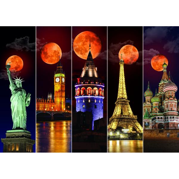 Prin acest superb puzzle 1500 piese Blood Moon pasesti in taramul hobby-ului Mai mult daca ai o problema si vrei sa gasesti o rezolvare rapida primul pas este relaxarea Puzzle-ul ajuta la rezolvarea problemelor Cum Prin relaxare concentrare pe o tema care nu are nici o legatura cu subiectul tau si prin construirea de noi retele neuronale cand te concentrezi in sortarea si potrivirea pieselor de puzzle Succesul finalizarii atrage mai multa incredere in propria judecata Te-am convins 