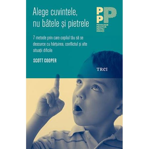 Ce poti sa faci atunci cand fiul sau fiica ta devine tinta glumelor proaste ale colegilor  Cum sa ti inveti copiii sa nu se lase atrasi in anturaje periculoase  Cum sa i ajuti sa si creasca potentialul de reusita sa se apere si sa creasca frumos intr o lume nu intotdeauna binevoitoare recurgand la forta cuvantului si nu la cea fizica   Prezentand tehnici precum autoexprimarea asertiva rotita care scartaie intrebarile simple puternicul probabil replica la hartuire conul de tacere Sherlock 