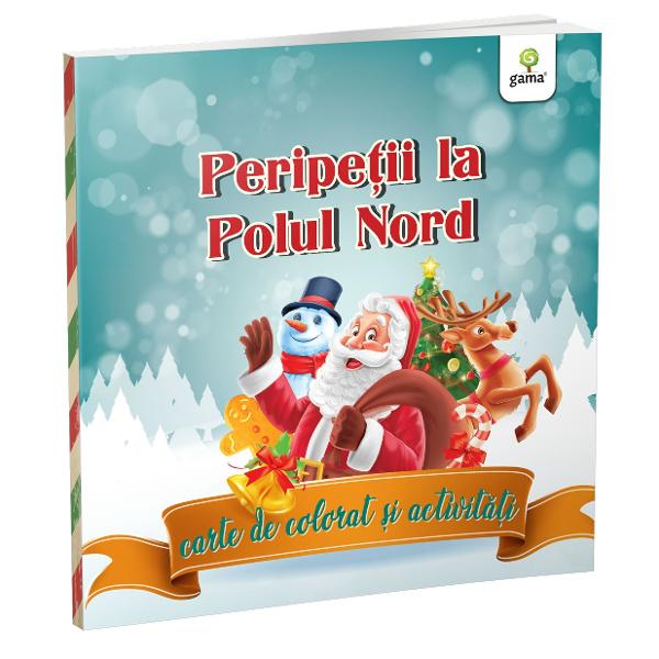 Anul acesta Mo&537;ul &537;i ajutoarele sale &539;i-au preg&259;tit o surpriz&259;Deschide cutia &537;i vei g&259;si cea mai frumoas&259; carte cu Pove&537;ti de Cr&259;ciun o carte de colorat &537;i activit&259;&539;i 8 c&259;r&539;i po&537;tale de colorat m&259;&537;ti &537;i ornamente de decupat carduri plastifiate de 