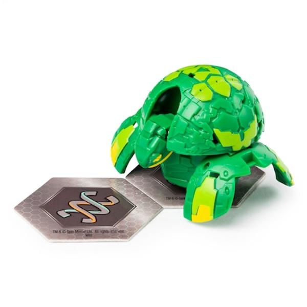 Ai ce trebuie pentru a fi maestrul Bakugan suprem Atunci infrunta-ti prietenii cu propriul tau Bakugan Rostogoleste-l pe Baku-placile de metal incluse pentru a-l vedea cum se transforma cu Baku-actiunea de deschidere intr-o clipa Descopera cei mai puternici Bakugani dintr-o colectie foarte numeroasa sute de modele Cati Bakugani ai in echipa si cat de mare va fi colectia ta In acest pachet poti gasi personajul Turtonium impreuna cu 2 cartonase Turtonium si 2 placi 