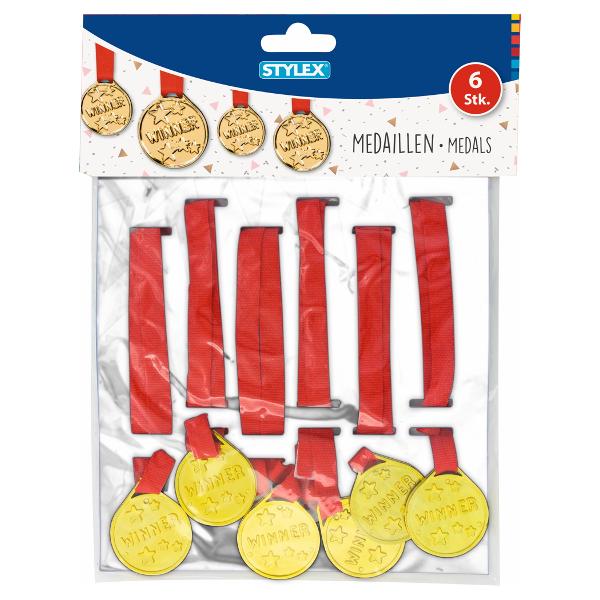 Set 6 medalii Stylex 14575