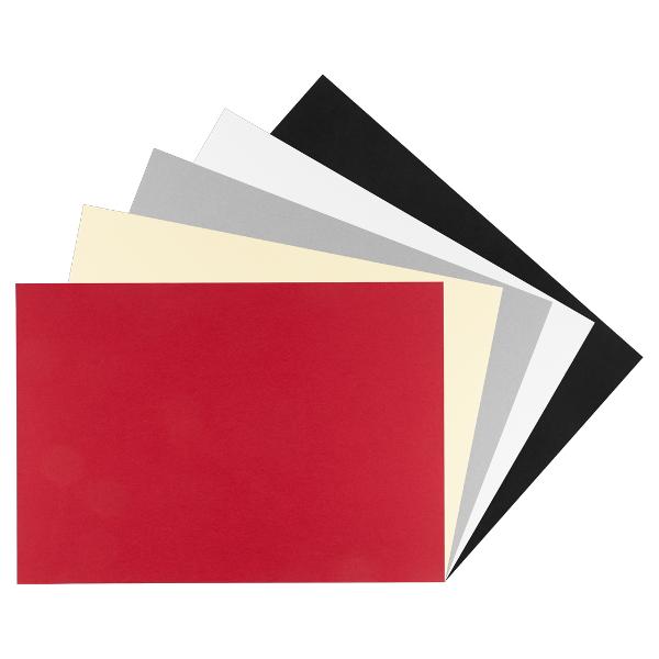 Set 10 de cartoane A4 Stylex  greutate 350grm2 5 culori 46490