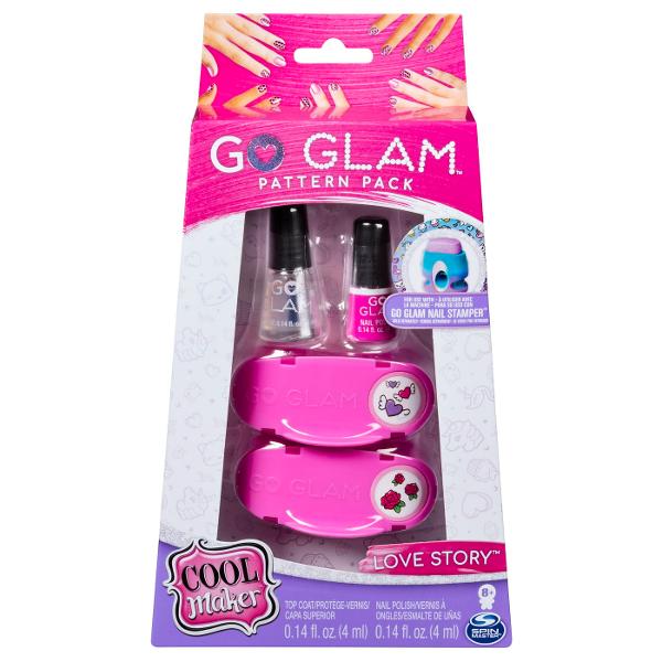 Noul salon de manichiura GoGlam GO GLAM Nail Stamper stampileaza modele pe unghii de orice dimensiune Este distractiv si usor sa creati manichiuri personalizate in cateva minute cu acest set de unghii Pur si simplu introduceti un model in masina vandut separat vopsiti-va unghiile cu stratul de baza si apasati pentru a stampila stampilati unghiile elegante in cateva minute Cu 2 modele elegante si o oja GO GLAM inclusa combinati si combinati pentru a va personaliza si exprima stilul 