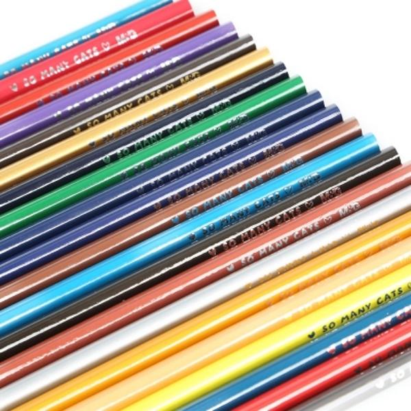 Creioane colorate triunghiulare M&G So many cats 36 culori set- set de 36 creioane colorate- corp triunghiular al creioanelor pentru o apucare ergonomic&259; &537;i folosire facil&259;- ambalaj creioane colorate cu design So many cats- mine pe baza de ulei &537;i cu rezisten&539;&259; la rupere- culori str&259;lucitoare cu efect de aplicare lin&259; gra&539;ie produc&259;torului MARCO- creioane colorate preascutite îns&259; u&537;or 