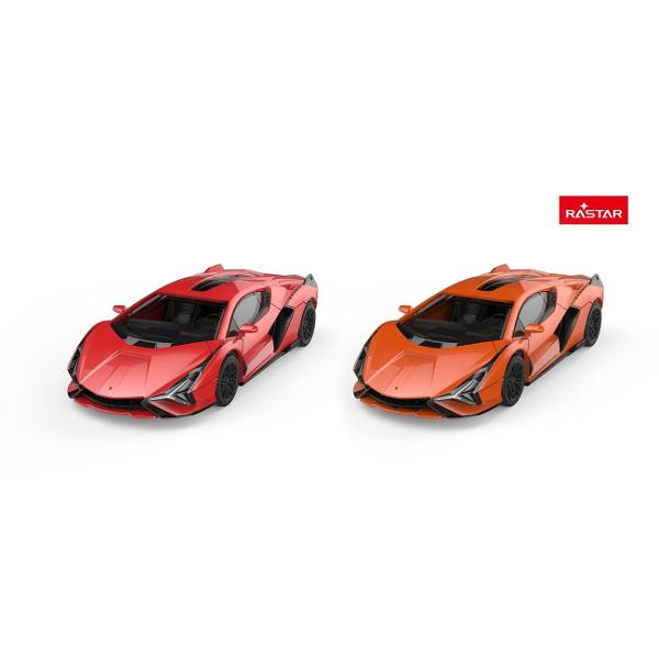 Masinuta are proportiile ideale pentru momente pline de distractie si amuzament Masinuta metalica Lamborghini Sian scara 1 la 43 are anvelope de cauciuc si un design detaliat interior-exterior realizat din materiale metalice turnate cu accesorii realizate din material plastic de calitate superioara Copilul dumneavoastra se poate juca in voie cu masina metalica Lamborghini Sian de la brandul international Rastar Nicio cursa nu este imposibil de castigat cu acesta masinuta care este o 