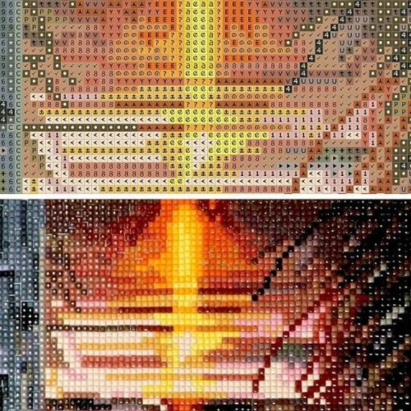 Numita Pictura Goblen sau Mozaic cu Diamante aceasta este o activitate placuta si relaxanta din care rezulta un tabloul de-a dreptul spectaculosp&acirc;nza adeviz&259; cu contur imprimat al imaginii&nbsp;dimensiune 50x40 cmsasiu de lemn pe care este intinsa panzam&259;rgele stralucitoare patrate numerotate conform panzei1 t&259;vi&539;&259; pentru ordonarea margelelor2 bucati cear&259; adeziva1 