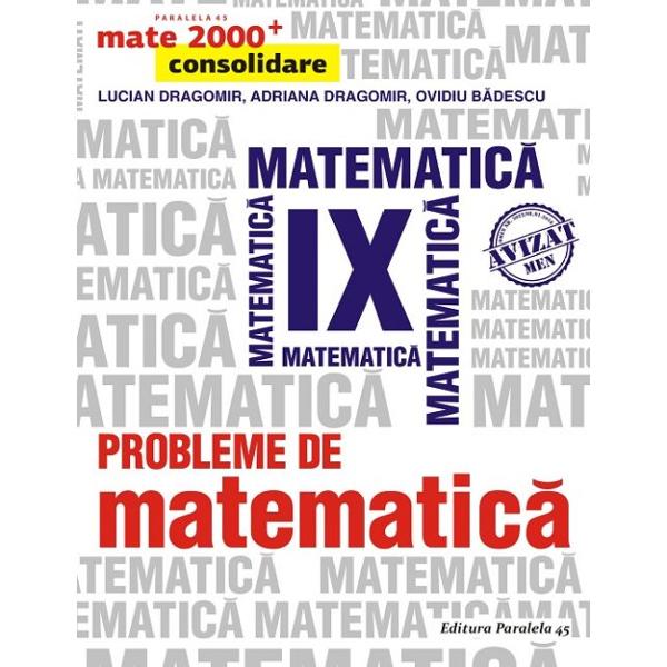 Avizat MEN conform OM nr 30228012018Matematica &537;colar&259;&160;trebuie &238;n primul r&226;nd s&259;-i &238;nve&539;e pe tineri s&259;&160;g&226;ndeasc&259; Frumuse&539;ea ra&539;ionamentului matematic tehnicile specifice de lucru ar trebui s&259;&160;deschid&259;&160;o poart&259;&160;spre diverse domenii ale &537;tiin&539;ei spre arta &537;i spre via&539;a cotidian&259; Elevii &537;i nu numai ei trebuie 