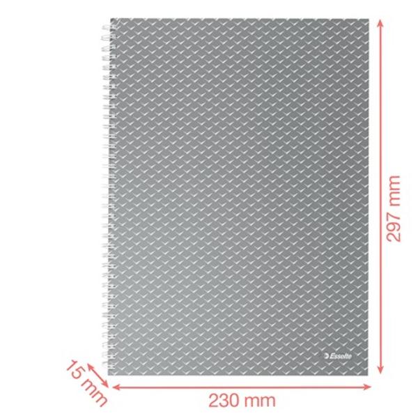 Descoperi&539;i culorile luminoase ale naturii pentru a crea un spa&539;iu de lucru pozitiv cu gama ColourBreeze de la Esselte Conceput pentru a v&259; men&539;ine organizat &537;i motivat &icirc;n timp ce studia&539;i sau la serviciu finisajul modern &537;i culorile relaxante v&259; vor face s&259; visa&539;i la urm&259;toarea aventur&259; Caietul Esselte ColourBreeze A4 cu copert&259; din carton cu design pl&259;cut &537;i cu spira este ideal pentru a lua noti&539;e 