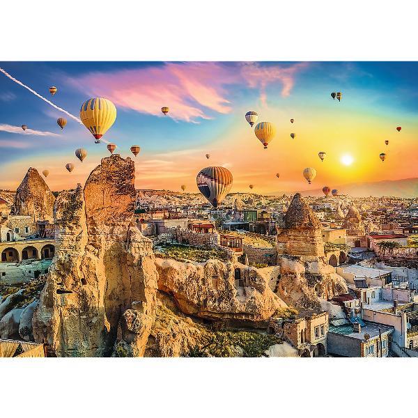 Seria Prime UFT de la Trefl ii va captiva pe toti amatorii de puzzle-uri Prin ce se remarca Prin Unlimited Fit Technology o tehnologie unica prin cel mai gros carton de pe piata si prin forma speciala a pieselor neregulata Aceste puzzle-uri pot fi mutate si rotite fara riscul de a se imprastia si asta nu e tot Poti folosi toate puzzle-urile Prime UFT cu acelasi numar de piese pentru a crea un puzzle urias Creeaza-ti propriul colaj cu puzzle-urile Prime de la Trefl Cauti un mod placut 