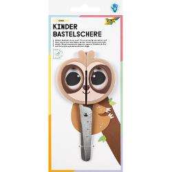 Foarfeca Scolara Cu Varf Rotund Lenes Folia F773