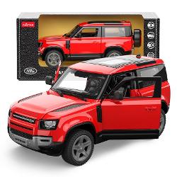 Masinuta are proportiile ideale pentru momente pline de distractie si amuzament avand dimensiunile in centimetri dupa cum urmeaza  1888453 Masinuta metalica Land Rover Defender 90 Rosu scara 1 la 24 are anvelope de cauciuc si un design detaliat interior-exterior realizat din materiale metalice turnate cu accesorii realizate din material plastic de calitate superioara Copilul dumneavoastra se poate juca in voie cu masina metalica Land Rover Defender 90 Rosu de la brandul international 