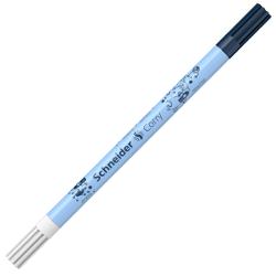 Capatul alb grosime 1-3 mm se foloseste pentru stergerea cernelii albastre iar capatul albastru se foloseste pentru scriere in zona in care s-a facut stergerea