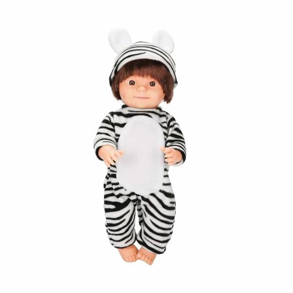 Oare ce sa fie o zebra sau un leopard Nu este un bebelus dragut in costum de zebra sau un leopard cu par rosu si o fata draguta Este o zebra care arata intotdeauna gata de somn cu modelele sale de pijamale sau un leopard la moda Este foarte greu de ales Colectionati-le pe toate pentru a dubla distractia la petrecerea costumataPretul afisat este pentru o singura bucata si nu se poate alege modelul costumului zebra sau 