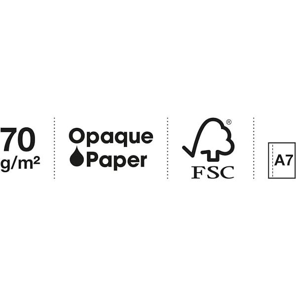 &127797; CAIET A7 &127797; cu 100 de file 25 de coli pe culoare cu liniatura matematica de 5x5 mm Foile sunt microperforate f&259;r&259; g&259;urire permi&539;ând ruperea u&537;oar&259; &537;i curat&259; atunci când este necesar Pentru o organizare si arhivare optima caietul are 4 sectiuni colorate diferiteli 