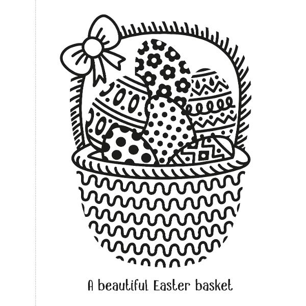 Filled with simple black-and white images of decorative eggs with bunnies chicks and other Eastery friends Just use the brush provided to sweep water over the designs and watch as spring colours magically appear Great for keeping little ones busy and helping with brush control skills Simply tuck the waterproof back flap under each page as its painted to stop water from seeping through to the rest of the book