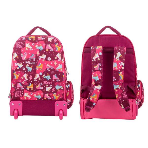 Troler 52 cm Milan RoleCaracteristici troler 52 cm Milan RoleCuloare Ro&537;u cu modelMaterial PoliesterDesign modern multifunc&539;ional2 compartimente principale si 1 buzunar foarte incapator 1 buzunar de dimensiuni mai miciCaracteristiciCu ro&539;iCu m&acirc;nereCapacitate 25 LTipul &icirc;ncuietorii FermoarCompartimente Compartiment pentru 
