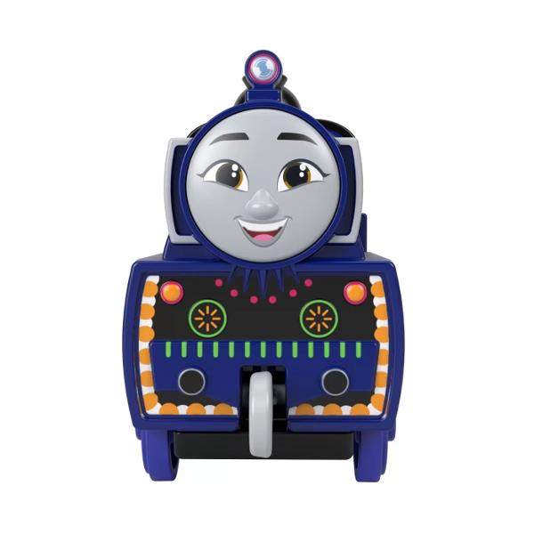 Micii mecanici de locomotiva pot reproduce aventurile preferate de pe Sodor cu aceasta colectie de locomotive din metal Thomas &amp Friends de la Fisher-Price Cu personaje din serialul Thomas &amp Friends copiii pot colectiona vehiculele feroviare preferate pentru mai multa distractie cu impins Fiecare se vinde separat in limita stocului disponibil Combinati aceste locomotive prietene cu orice set de tren Thomas &amp Friends pentru si aventuri nesfarsite pe Sodor Seturile 