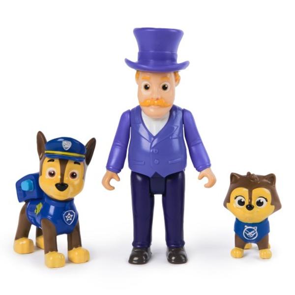 Creeaza-ti propriile aventuri PAW Patrol cu &8203;&8203;Chase primarul Humdinger si Cat Chase Dispunand de design si stil autentic PAW Patrol fiecare figurina arata exact ca in spectacol Cand este timpul pentru o salvare interesanta foloseste-ti imaginatia pentru a-ti recrea episoadele preferate din seria PAW Patrol sau pentru a crea misiuni complet noi Jucariile PAW Patrol pentru baieti si fete sunt cadouri grozave pentru copiii care sunt fani ai spectacolului pentru a stimula jocul 