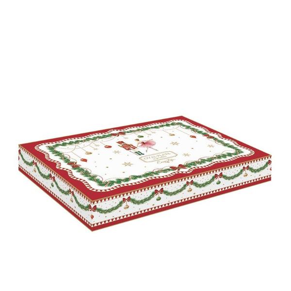 Platou de portelan Magie de Noel 25x17 cm Easy Life R1048mnoe