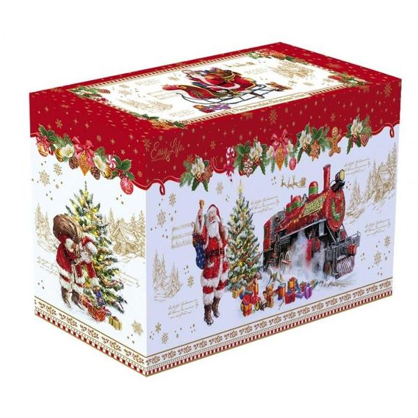 Tren de portelan cu 2 piese Christmas Memories 25x8x12 cm R1098chme