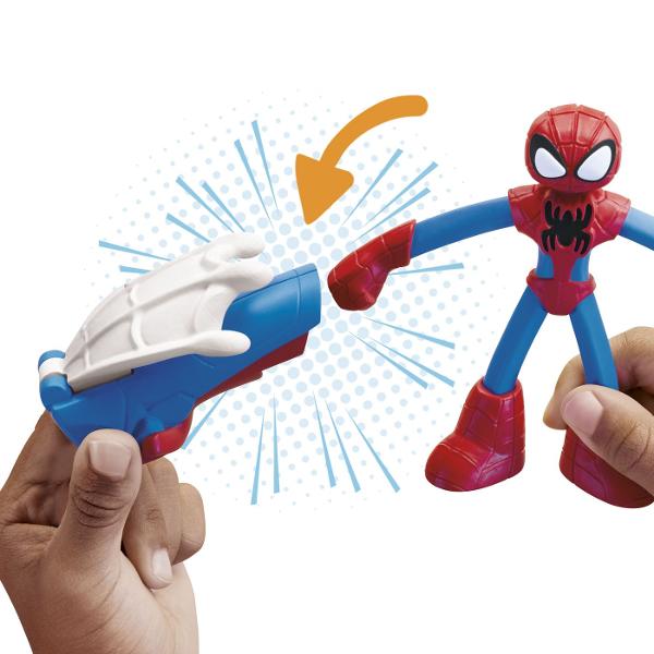 Potriviti imaginatia copiilor cu aceasta figura de actiune Play-Doh Marvel Figura de actiune flexibila de 10 si accesoriile Play-Doh le permit copiilor sa joace povesti epice Imagineaza-ti ca te lupti cu raufacatorii cu instrumente grozave si 2 cutii de compus de modelare Acest kit Play-Doh este excelent pentru cadouri pentru copii pentru fanii figurilor super-eroi activitatilor de arta si mestesuguri si jocului senzorial Acest pachet contine personajul Spider Man