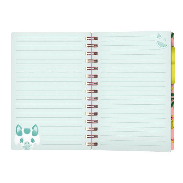 Conceput cu gândul la copii acest notebook inspir&259; explorarea organizarea &537;i creativitatea într-un pachet adorabilÎnchiderea cu frunz&259; mare are sloturi pentru dou&259; pinuri incluse - un element de distrac&539;ie pentru orice vârst&259;Caracteristici cheieInclude un set cu 2 pinuriCu spira200 de paginiAproximativ 