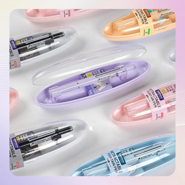 Alege&539;i stiloul retractabil WRITECH &537;i bucura&539;i-v&259; de un design practic f&259;r&259; capac Mecanismul de închidere tip click asigur&259; o utilizare rapid&259; &537;i comod&259; eliminând riscul pierderii capaculuiDisponibil în culori elegante &537;i livrat într-o cutie premium stiloul WRITECH este alegerea ideal&259; atât pentru uz personal cât &537;i pentru a fi oferit cadouDescoperi&539;i acum 