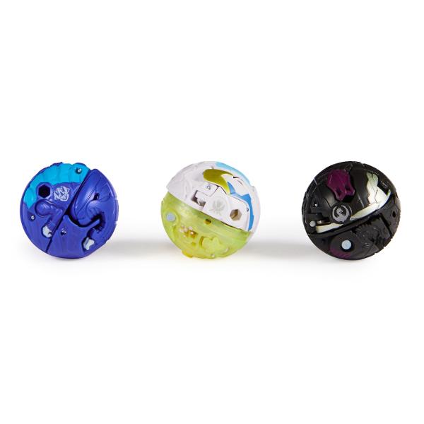 Acest set include 1 Bakugan Atac Special prin Rotire si 2 bile Bakugan de baza plus carti de joc pentru a intra in actiune Foloseste cardul de lansare si cordonul de lansare incluse pentru a activa Bakugan-ul rotitor Combina-ti Bakugan-ul cu ajutorul sistemului de legare a bilelor in mai multe parti Pur si simplu prinde partea de sus a personajului de partea de jos sisau inelul armei Atac Special si pregateste-te de lupta Cu cat colectionezi mai multe cu atat mai multe vei putea 