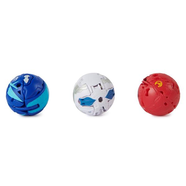 Acest set include 2 BakuganI Atac Special prin Rotire si 3 bile Bakugan de baza plus carti de joc Foloseste cardul de lansare si cordonul de lansare incluse pentru a activa Bakugan-ul rotitor Combina-ti Bakugan-ul cu ajutorul sistemului de legare a bilelor in mai multe parti Pur si simplu prinde partea de sus a personajului de partea de jos sisau inelul armei Atac Special si pregateste-te de lupta Cu cat colectionezi mai multe cu atat mai multe vei putea personaliza Foloseste 