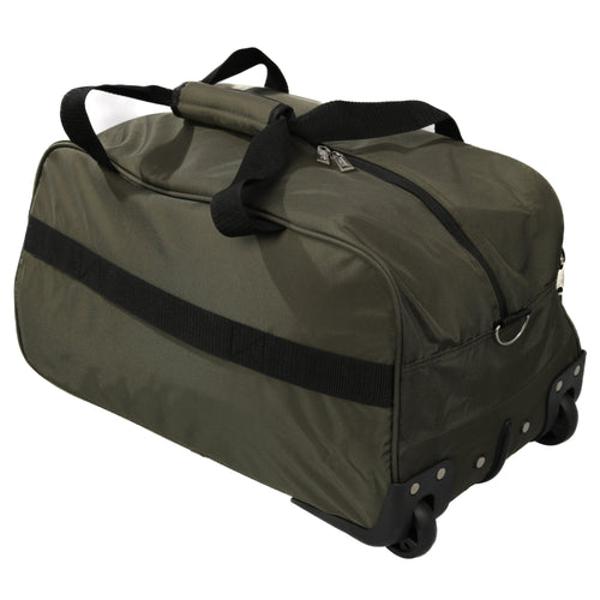 Geant&259; de voiaj cu troler realizat&259; din material textil rezistent ideal&259; pentru escapade scurte sau c&259;l&259;torii Dotat cu mâner telescopic buzunare spa&539;ioase &537;i un design modern Practic &537;i u&537;or de manevratMaterial poliester1 compartiment principal;2 compartimente laterale;2 roti;maner telescopic;bretea ajustabila;captuseala la interior;