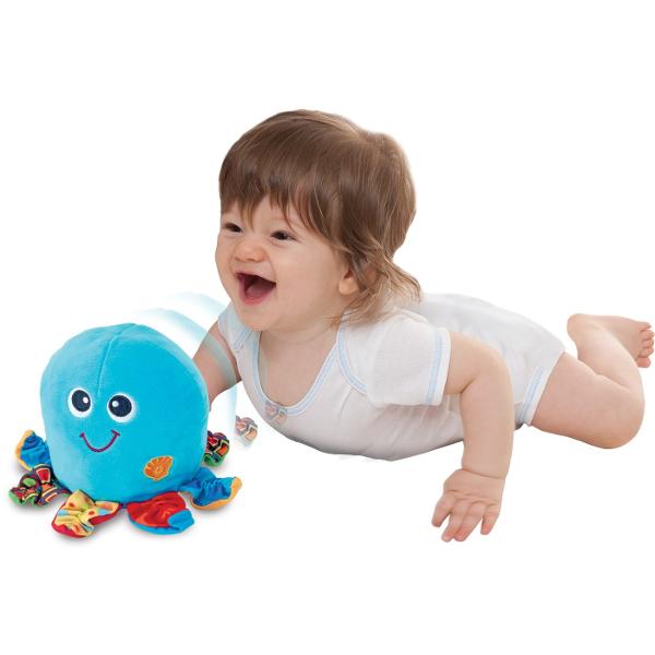 Caracatita care danseaza si se misca este o jucarie interactiva si distractiva pentru cei mici Cu un design atragator si vibrant aceasta caracatita ii va incanta pe copii si le va captiva imaginatia Butonul senzor tactil activeaza functia de dans a caracatitei oferindu-le copiilor o experienta interactiva si plina de distractie In timp ce se misca si danseaza aceasta emite melodii vesele si efecte sonore creand o atmosfera plina de bucurie si entuziasm Cu dimensiunile sale perfecte 