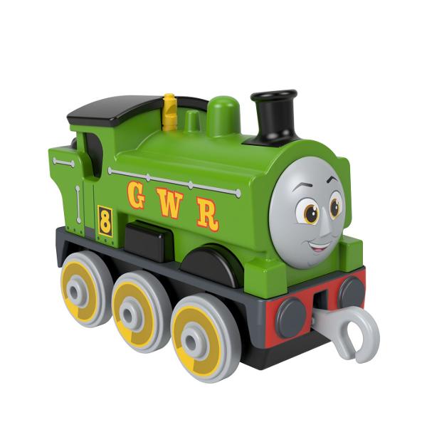 Thomas and Friends Mini - Mattel Micii mecanici de tren se pot pregati pentru aventuri distractive si pline de noroi cu aceasta colectie de locomotive Thomas and Friends&trade de la Fisher-Price&reg Micii mecanici de tren isi pot crea propria distractie feroviara cu personaje populare de desene animate Acest set contine personajul Duck