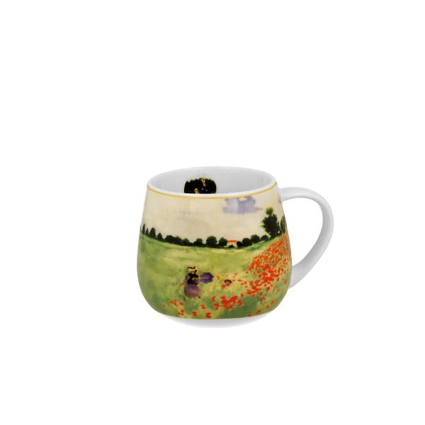 Can&259; POPPY FIELD  inspirat&259; de C Monet parte a seriei Art Gallery realizat&259; din por&539;elan de calitate superioara caracterizat printr-o culoare alb-crem elegant&259; &537;i natural&259; cu o str&259;lucire delicat&259; precum &537;i o durabilitate excep&539;ional&259;Cana este realizat&259; din por&539;elan alb decorat&259; cu un fragment din tabloul  „Maci 