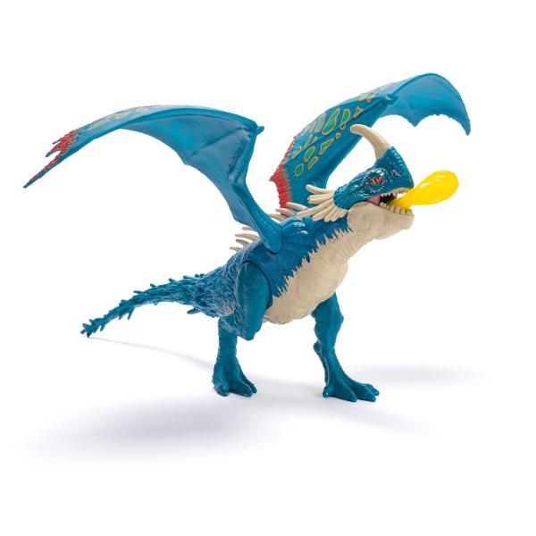 Adauga in colectia ta indragitele figurine cu dragoni din How to Train Your Dragon Figurinele au cap si aripi mobile fiind perfecte pentru joaca interactiva si aventuri imaginative alaturi de ceilalti dragoni din universul lor Design detaliat inspirat din film Acestia sunt acum gata de actiune Figurinele au aripi mobile si un design realist ideale pentru a recrea lupte aeriene sau pentru colectionare Aripi mobile pentru miscare dinamica Detalii impresionante si culori vii Paseste in 
