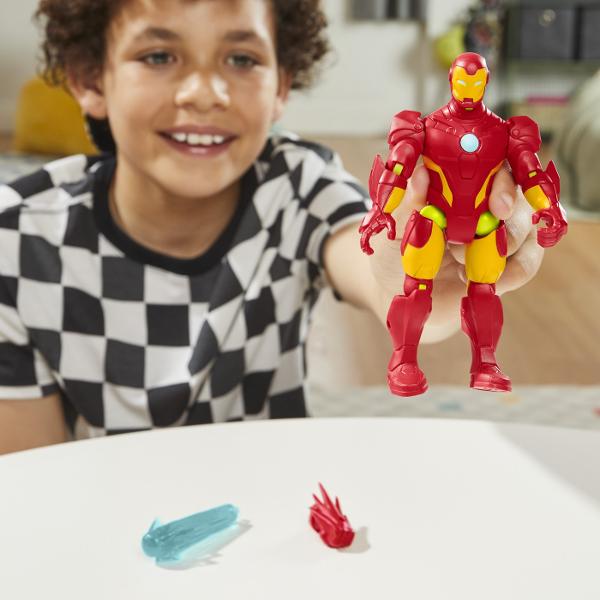 Chiar si cel mai puternic supererou are nevoie uneori de o mana&hellip picior pumn sau accesoriu de ajutor Figurinele de colectie Marvel MixMashers sunt formate din piese care se pot dezasambla si apoi combina pentru a crea figurine unice personalizate Cu 16 puncte de conectare jucariile MixMashers de 12 cm dispun de conectori universali pentru compatibilitate si durabilitate in intreaga gama Vrei sa combini si mai multe puteri Colectioneaza accesoriile incluse si piesele de putere 