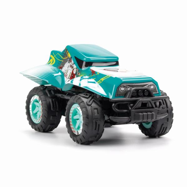 Masinutele cu telecomanda X-MONSTER si X-BEAST de la EXOST au un design urban nou si anvelope EXOST unice Masinutele ofera control complet al functiilor si al miscarilor cu transmisie de 24GHz construite la o scara de 134 Disponibile in 4 modele Functioneaza cu baterii 3XAA pentru vehicul - nu sunt incluse 2xAA pentru telecomanda nu sunt incluse Varsta recomandata 5