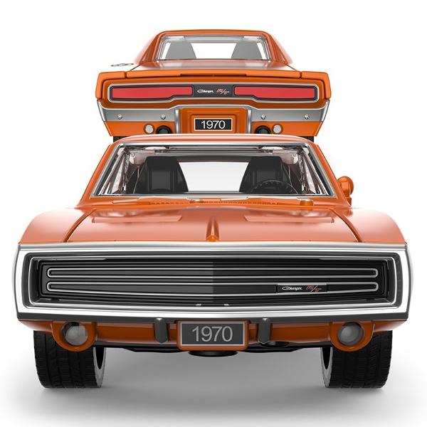 Masinuta are proportiile ideale pentru momente pline de distractie si amuzament Masinuta metalica Dodge Charger RT cu scara 1 la 36 are anvelope de cauciuc si un design detaliat interior-exterior realizat din material metalic turnat cu accesorii realizate din material plastic portiere de calitate superioara Copilul dumneavoastra se poate juca in voie cu masina metalica Dodge Charger RT cu scara 1 la 36 oferita de brandul international Rastar Nicio cursa nu este imposibil de castigat cu 