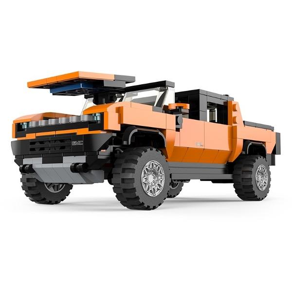 Setul de caramizi de constructie RASTAR Hummer EV este o jucarie versatila si captivanta care se adreseaza unei game largi de entuziasti oferind o experienta de constructie detaliata si captivanta si un model perfect proportionat pentru expunere Cadou ideal pentru toate varstele Recomandat pentru varstele de 6 ani si peste acest set de constructie este perfect atat pentru fanii Hummer cat si pentru colectionarii adulti oferind o experienta distractiva si educativa ce imbunatateste 