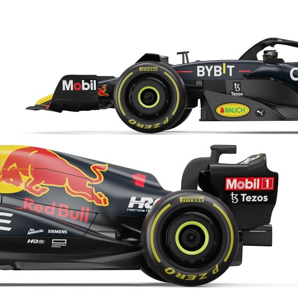 Copilul dumneavoastra se poate juca in voie cu masina cu telecomanda Oracle Red Bull Racing RB18 scara 1 la 12  oferita de brandul international Rastar Nicio cursa nu este imposibil de castigat cu acesta masinuta replica oficiala cu licenta a modelului original construita cu mare atentie la detalii Masinuta are proportiile ideale pentru momente pline de distractie si amuzament avand dimensiunile in centimetri dupa cum urmeaza  471710 Masinuta functioneaza pe frecventa de 