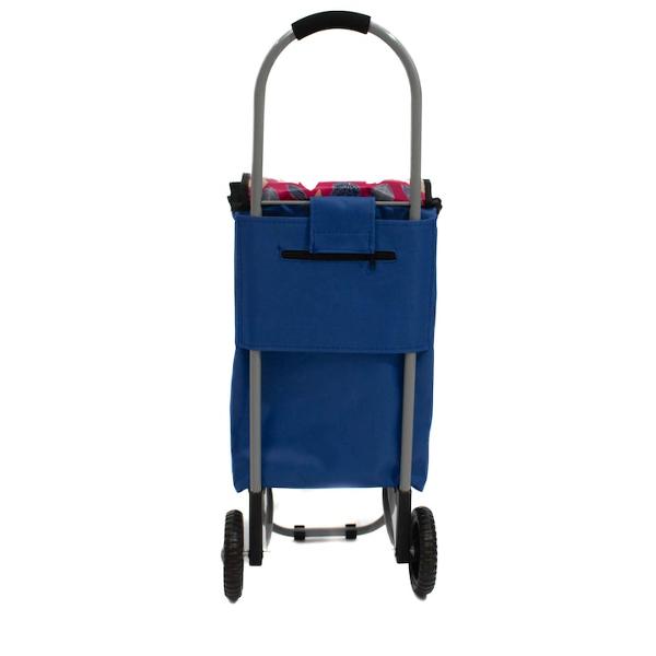 Capacitate sacosa 28 LDimensiune produs 32x28x87 CMDimensiune sacosa 46X29X20 CMCadru metalic pliabil prevazut cu manson din burete pentru protectie la transportRoti spuma poliuretanBuzunar dorsal cu fermoarSacul se poate detasa de cadru si reatasaSistem de prindere cu snurInstructiuni montareSacul din material textil se poate monta pe cadrul pliabil; deschideti 