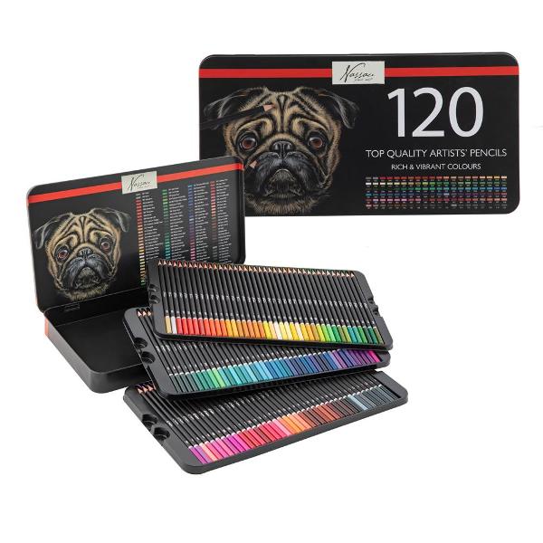 Set 120 creioane colorate Creative Craft Art Sensation